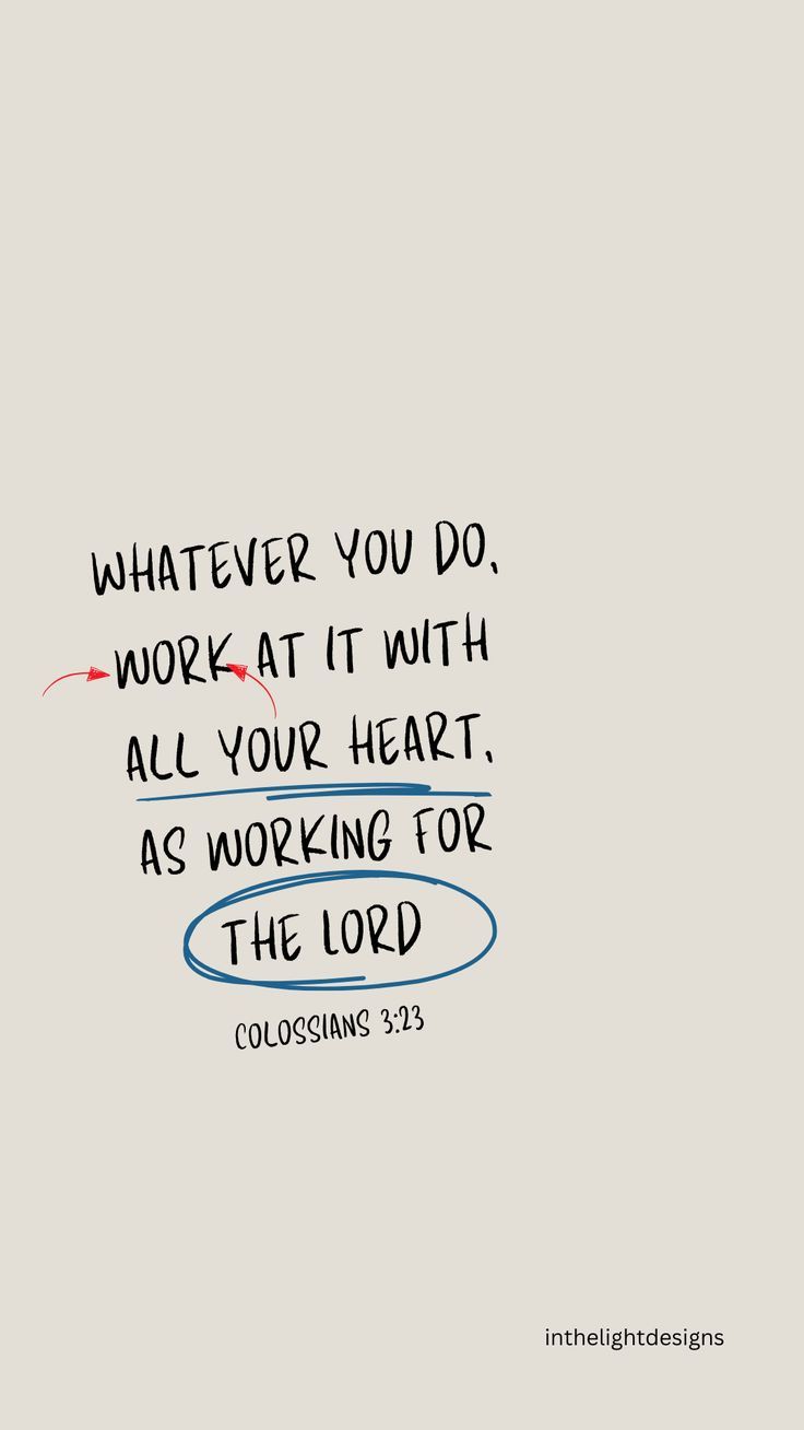 736x1308 September 2025 Phone Wallpaper: Colossians 3:23