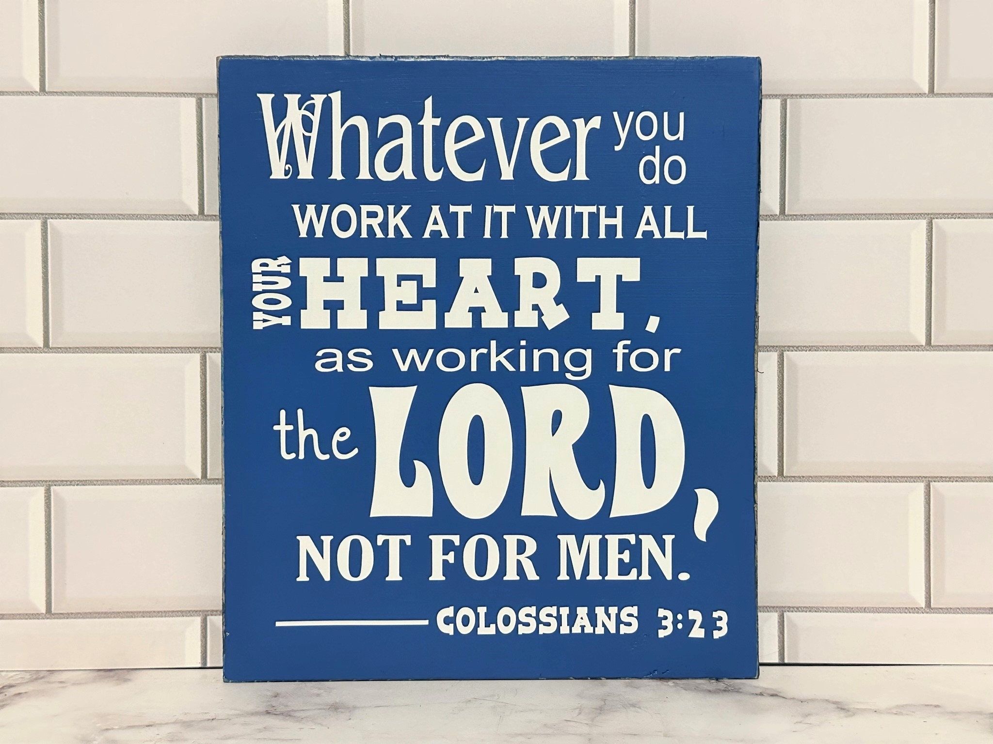 2048x1536 Colossians 3:23 Custom Wood Sign Bible Verse Wall Art Wall Art Christian Gift Christian Home Decor Christian Bible Art