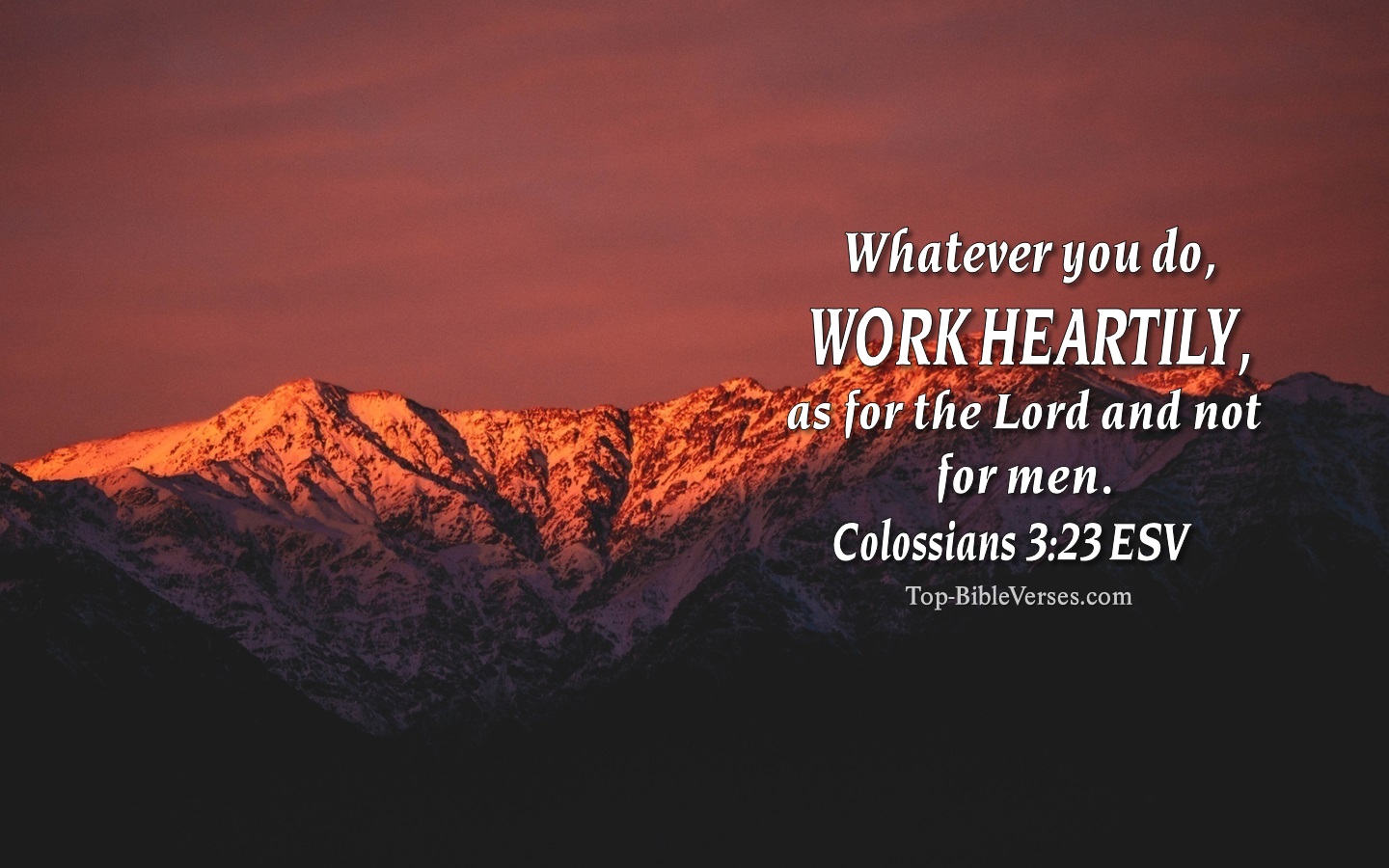 1440x900 Colossians 3:23 ESV Desktop Wallpaper
