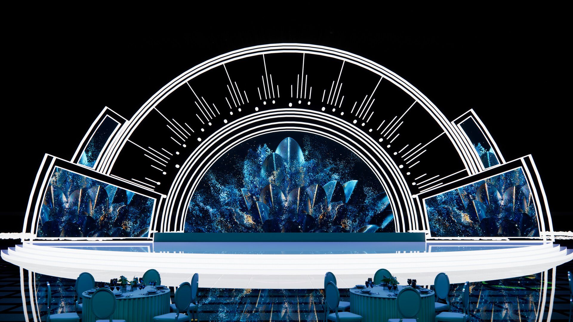 1920x1080 Gala Dinner event concept