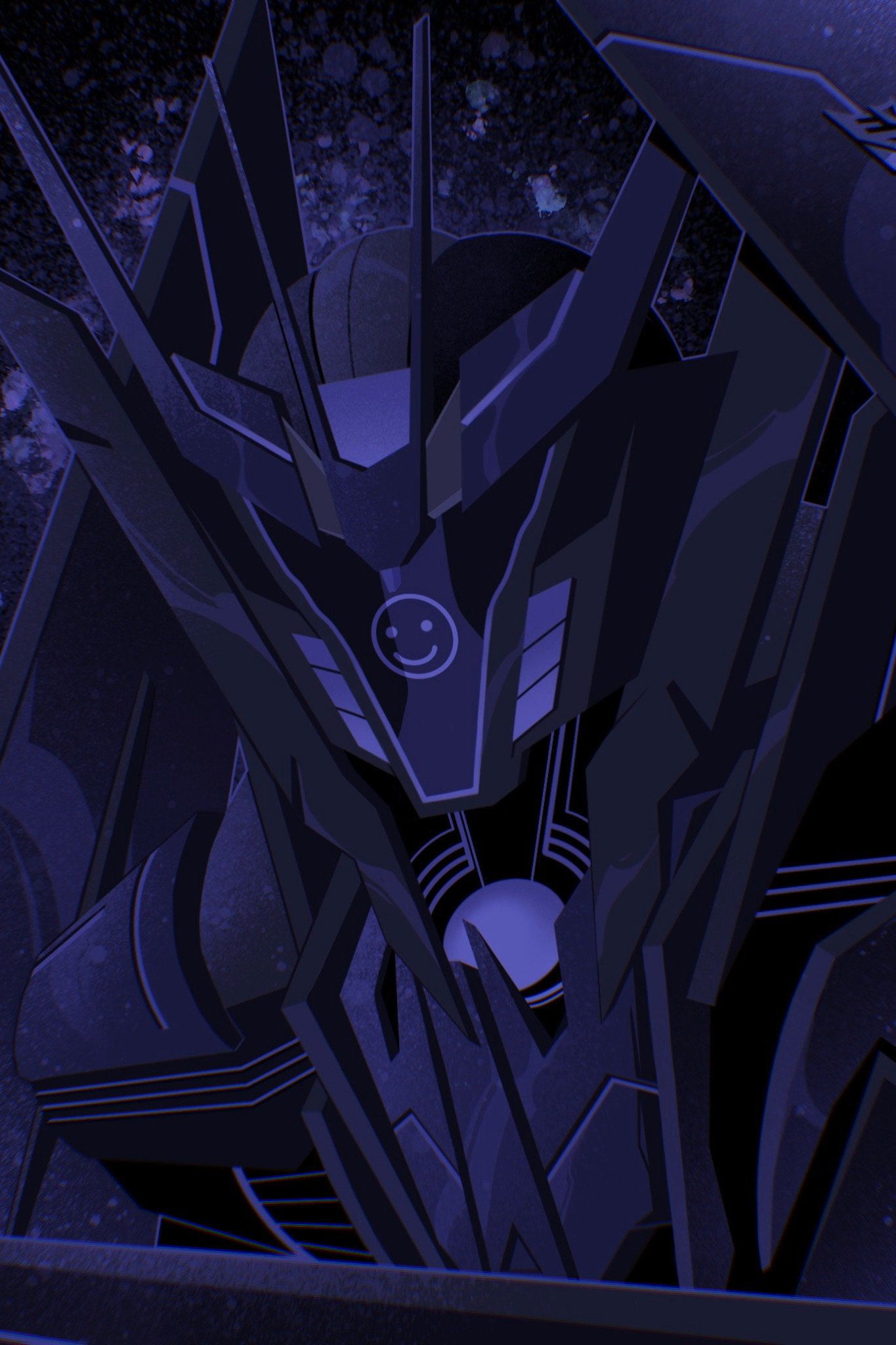 1365x2048 Fanart Ravage Transformers Soundwave Happy Face Transformers Prime Print UK