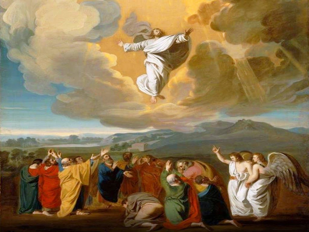 1024x768 Holy Mass image.: THE ASCENSION OF JESUS