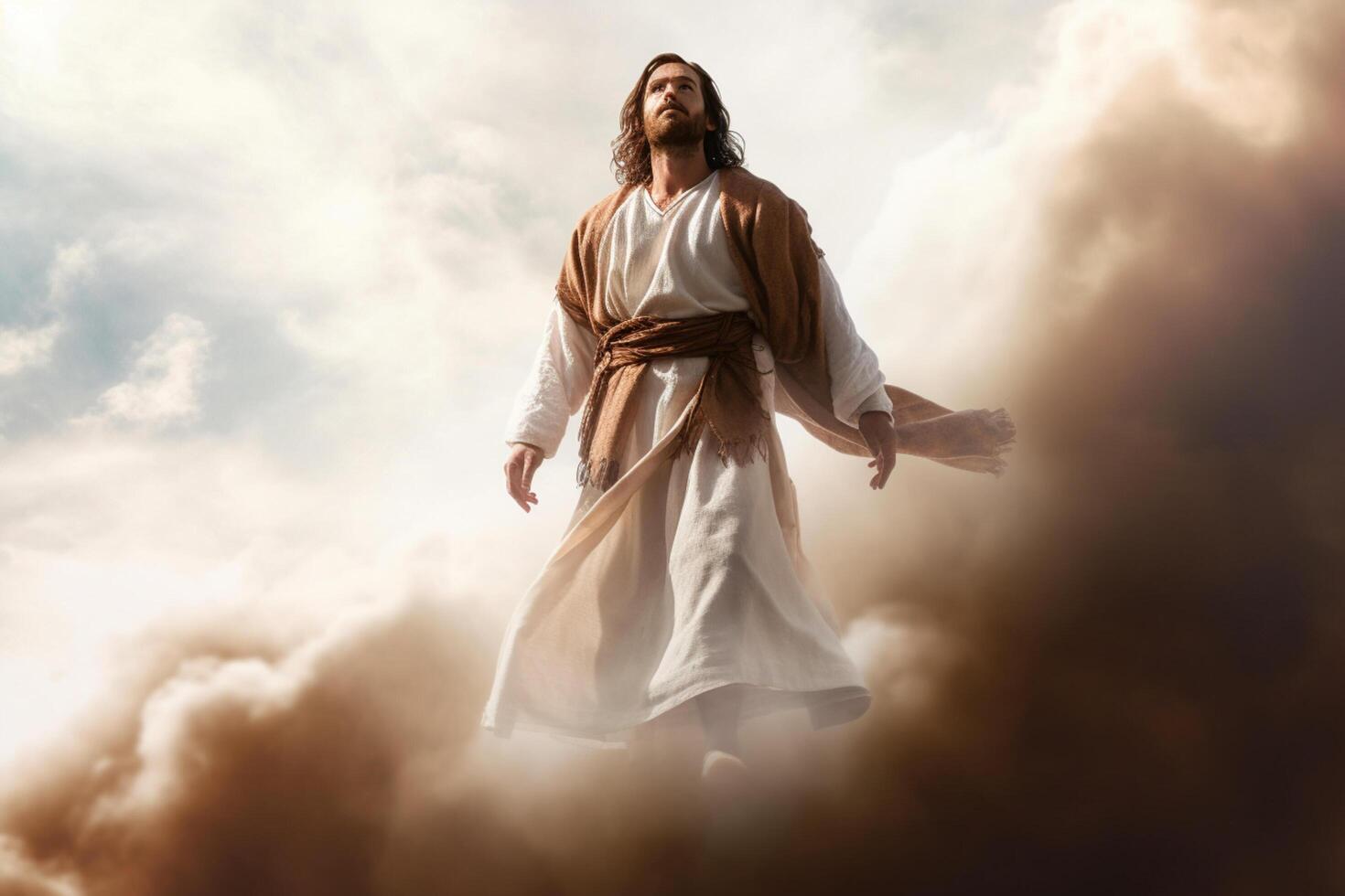 1470x980 Ascension day of jesus christ or resurrection day of son of god. Good friday. Ascension day concept by
