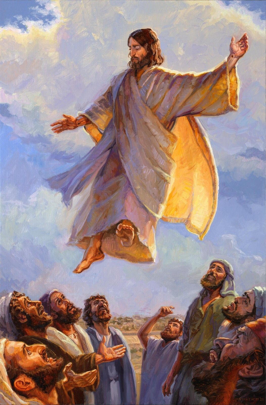 1052x1600 The Ascension of Jesus x 10 PREMIUM SATIN Print