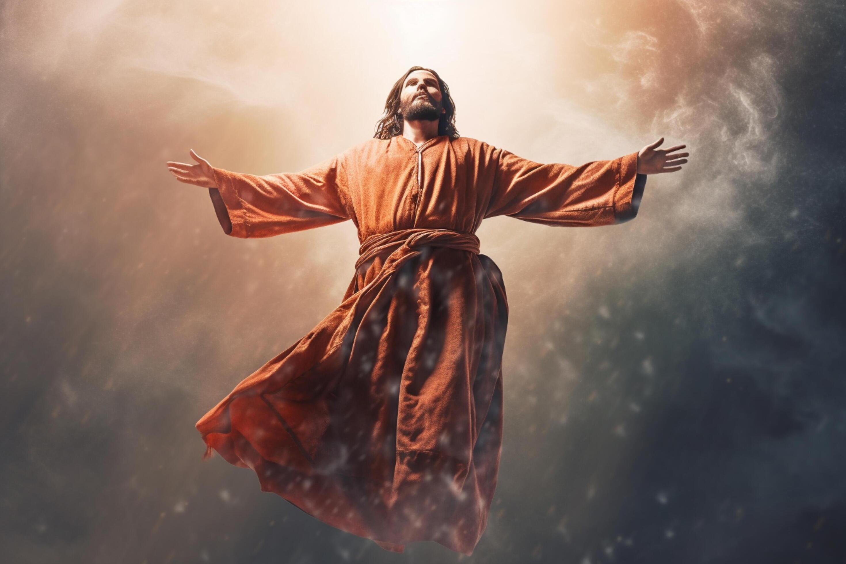 2940x1960 Ascension day of jesus christ or resurrection day of son of god. Good friday. Ascension day concept by