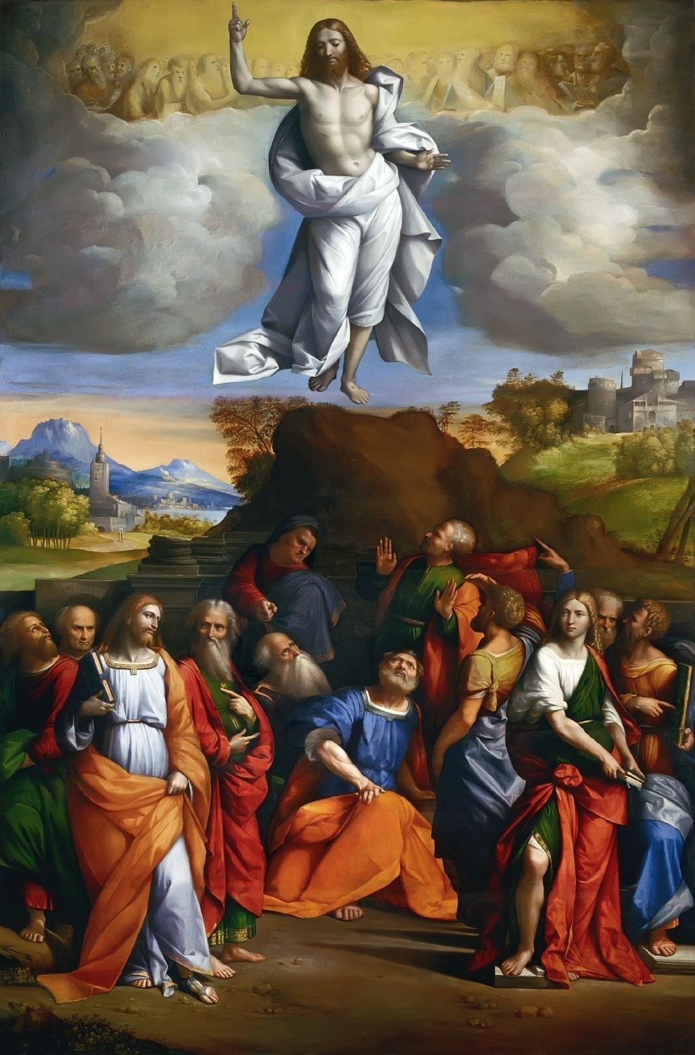 988x1500 Ascension of Christ Jesus High Resolution Image
