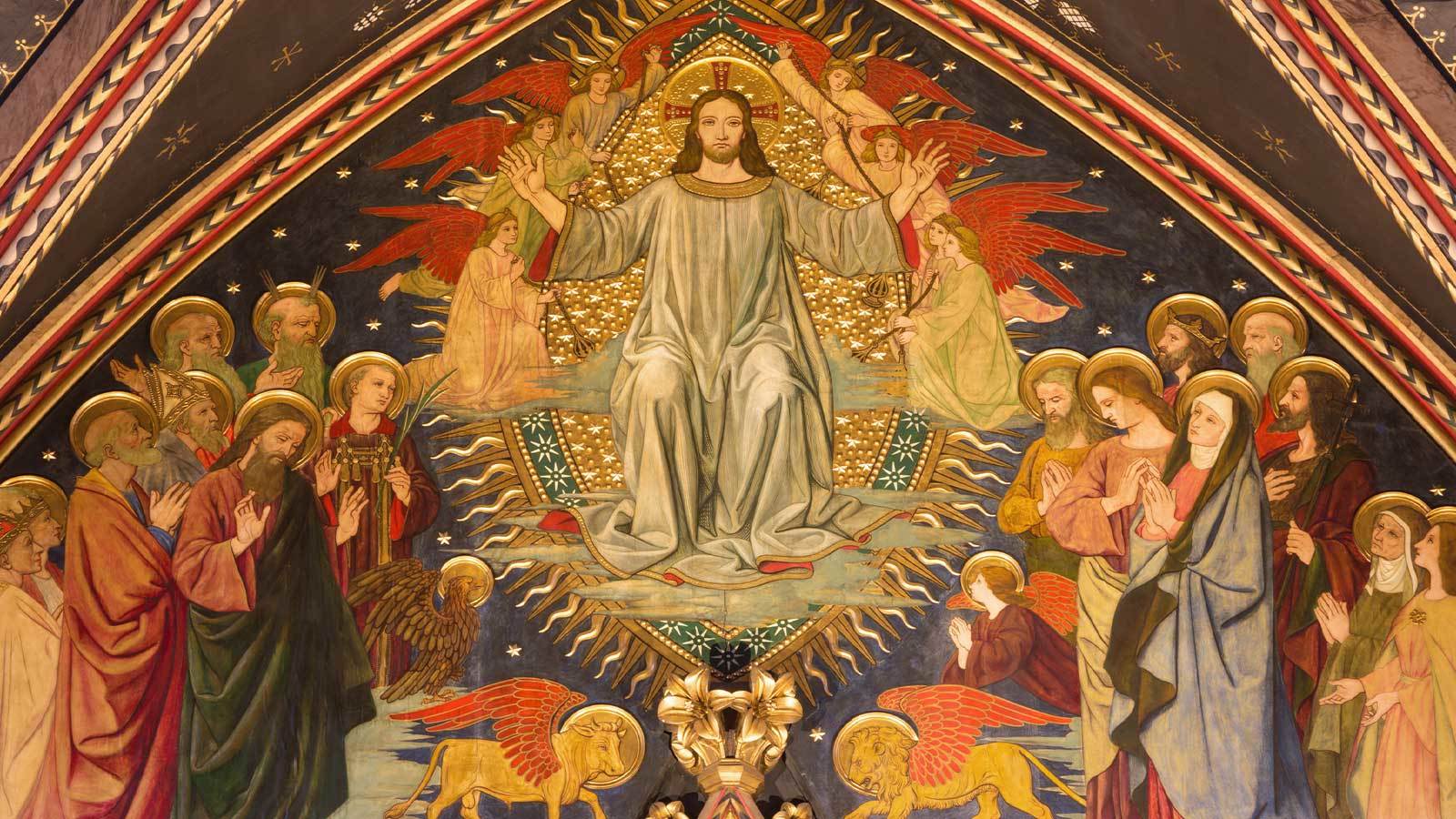1600x900 The Ascension of Jesus into Heaven. America Needs Fatima