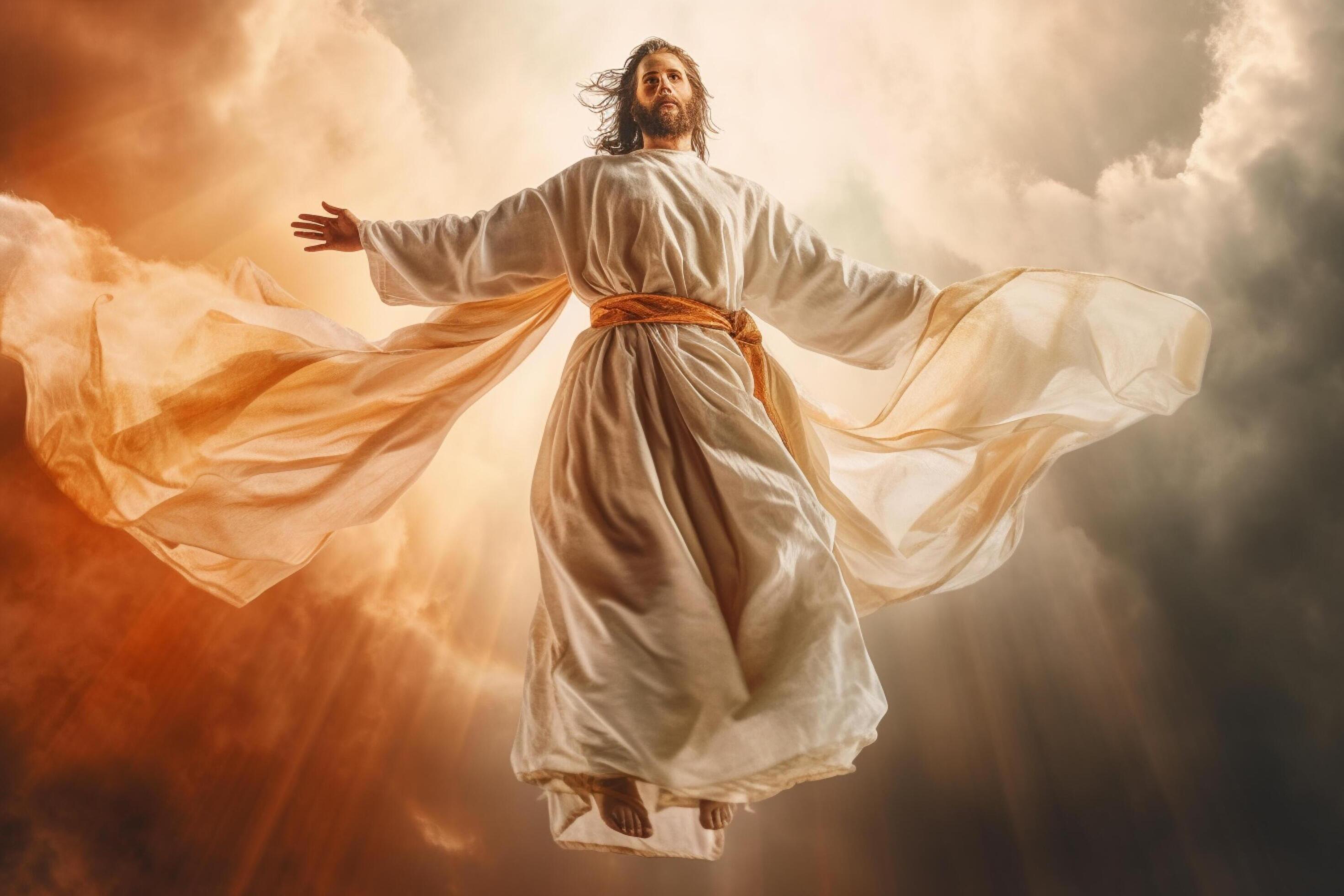 2940x1960 Ascension day of jesus christ or resurrection day of son of god. Good friday. Ascension day concept by