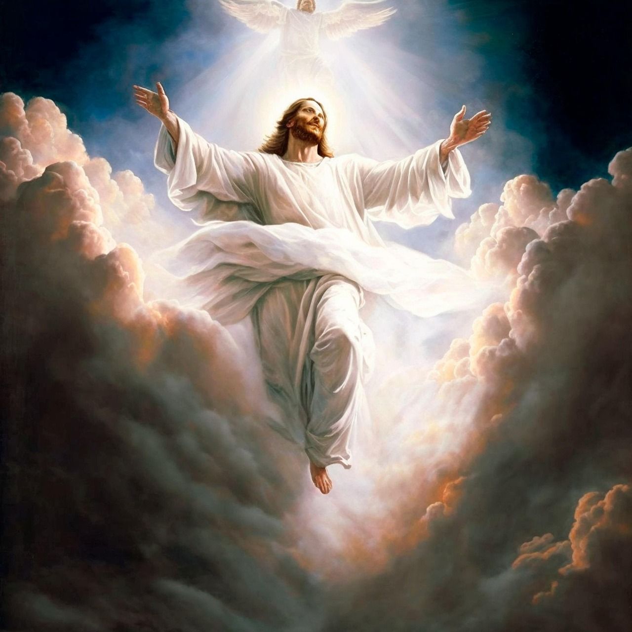 1280x1280 Ascension & Jesus Image