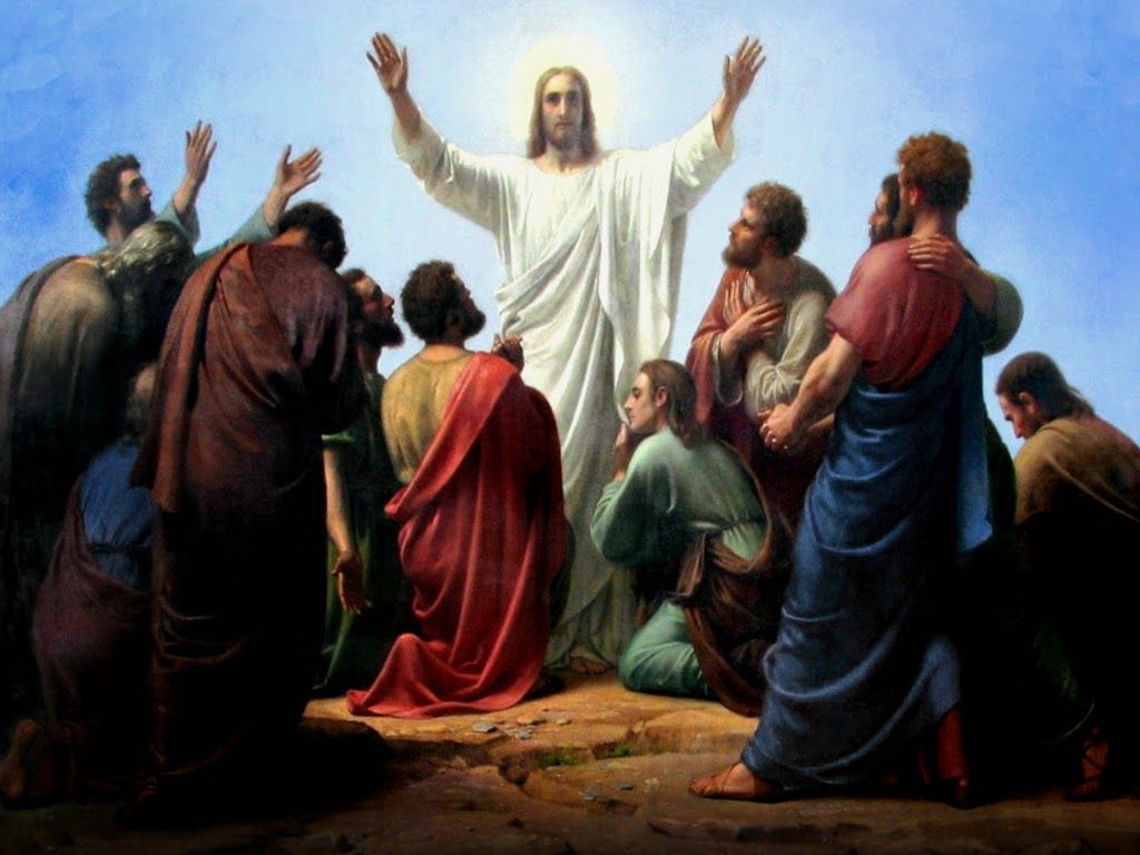 1024x768 Holy Mass image.: THE ASCENSION OF JESUS
