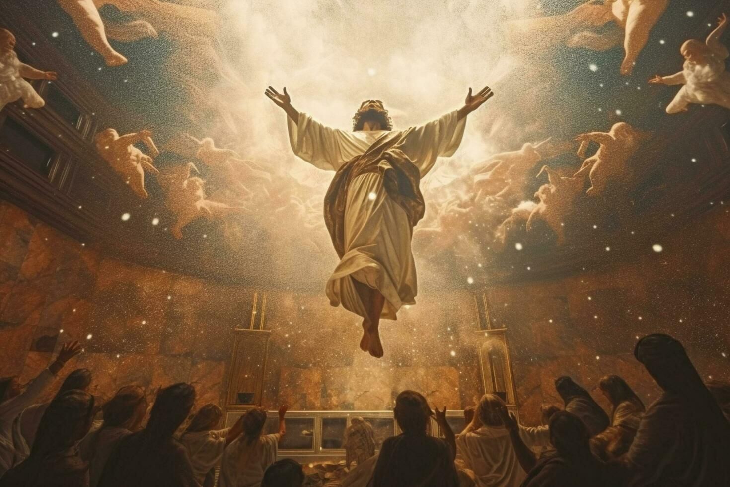 1470x980 Jesus Ascension Wallpaper 4k