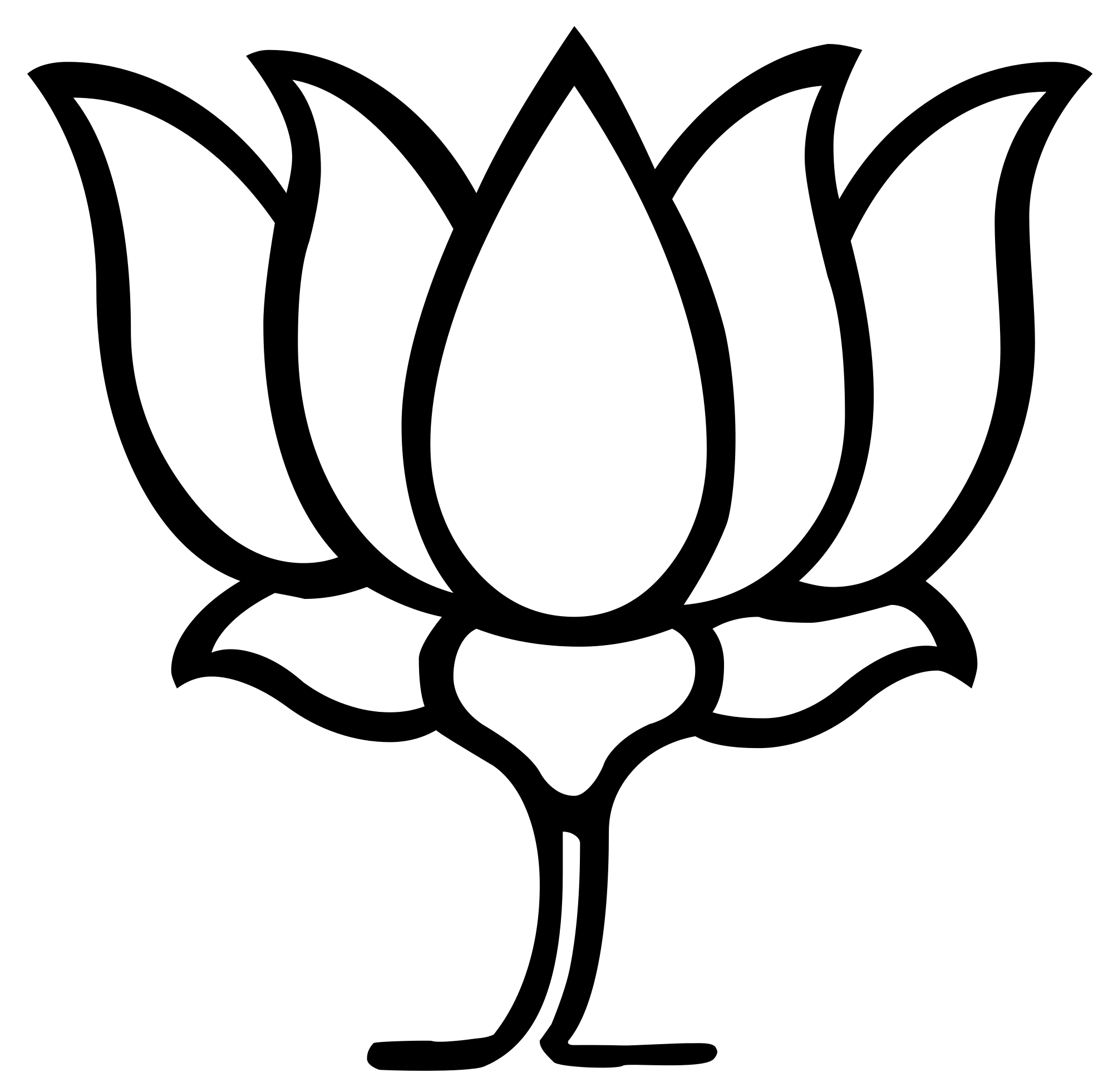 2000x1962 Bjp Logo Png Transparent PNG Logos