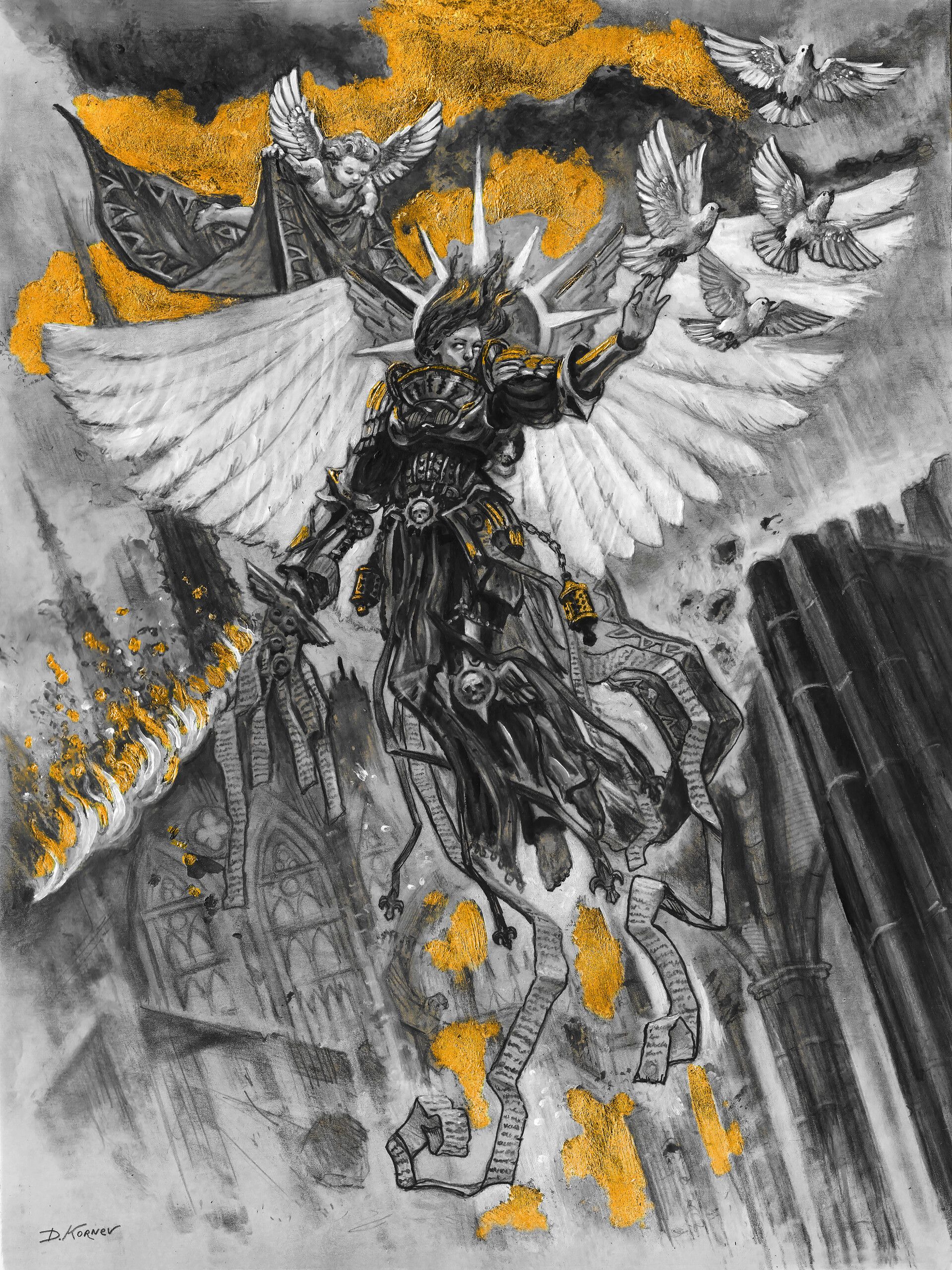 1920x2561 Denis Kornev Celestine (Warhammer 40K)