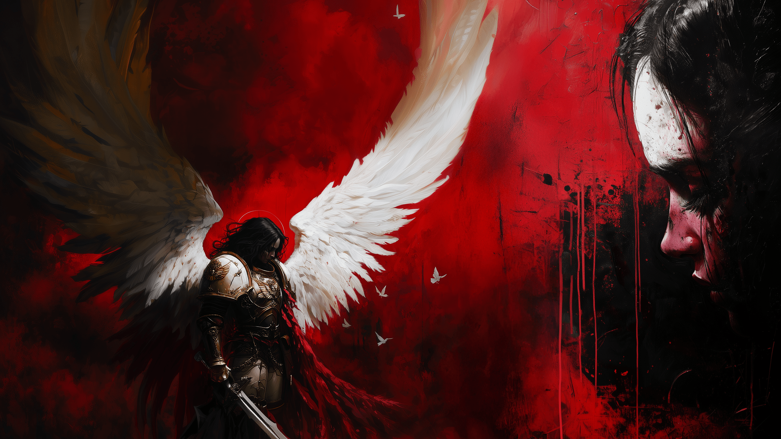 2560x1440 Pain is Truth - A Vision of Saint Celestine