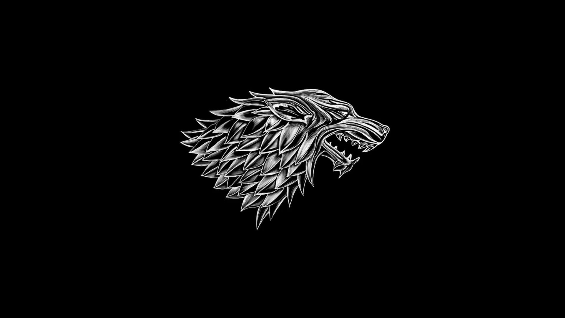 1920x1080 House Stark Wallpaper
