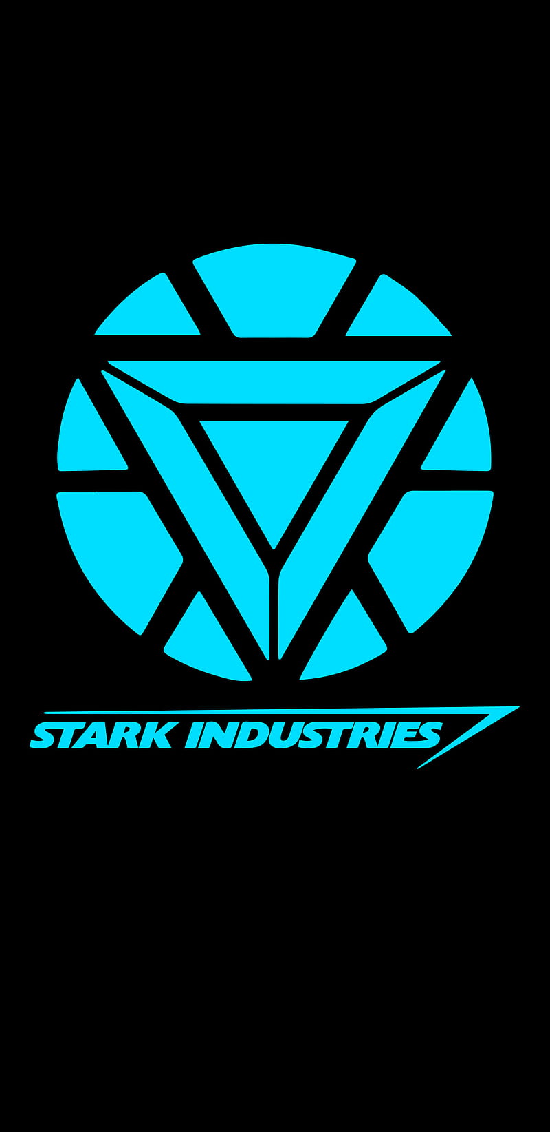 800x1644 HD stark logo wallpaper