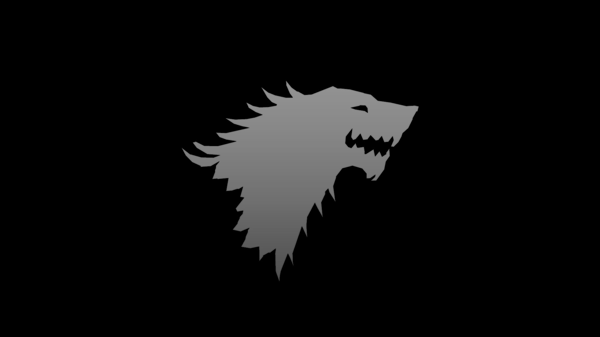 1920x1080 Illustration of monster, Game of Thrones, sigils, House Stark HD wallpaper