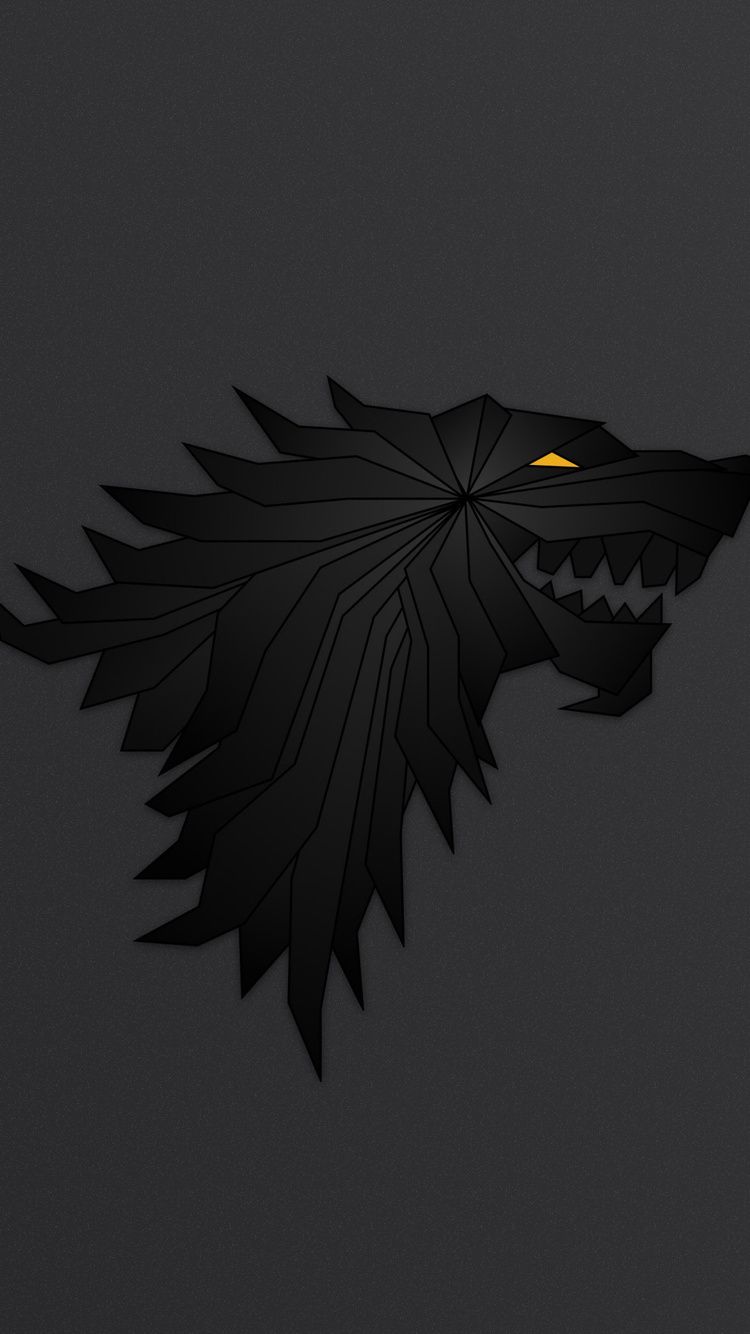 750x1334 House Stark Game Of Thrones Minimalism iPhone iPhone 6S, iPhone 7 , HD 4k Wallpaper, Image, Background, Photos and Picture