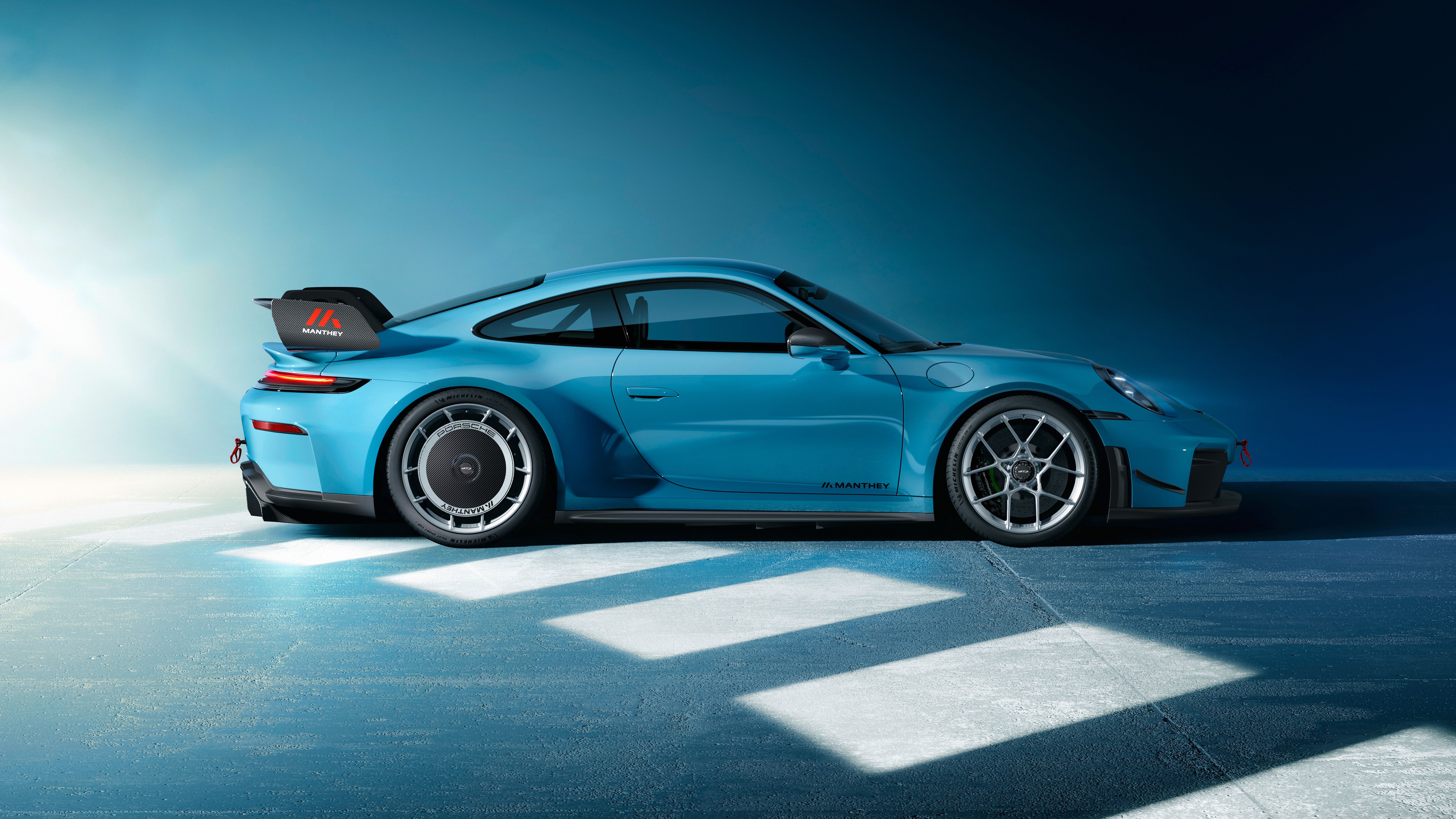 7680x4320 Porsche 911 GT3 in Sleek Studio Setting