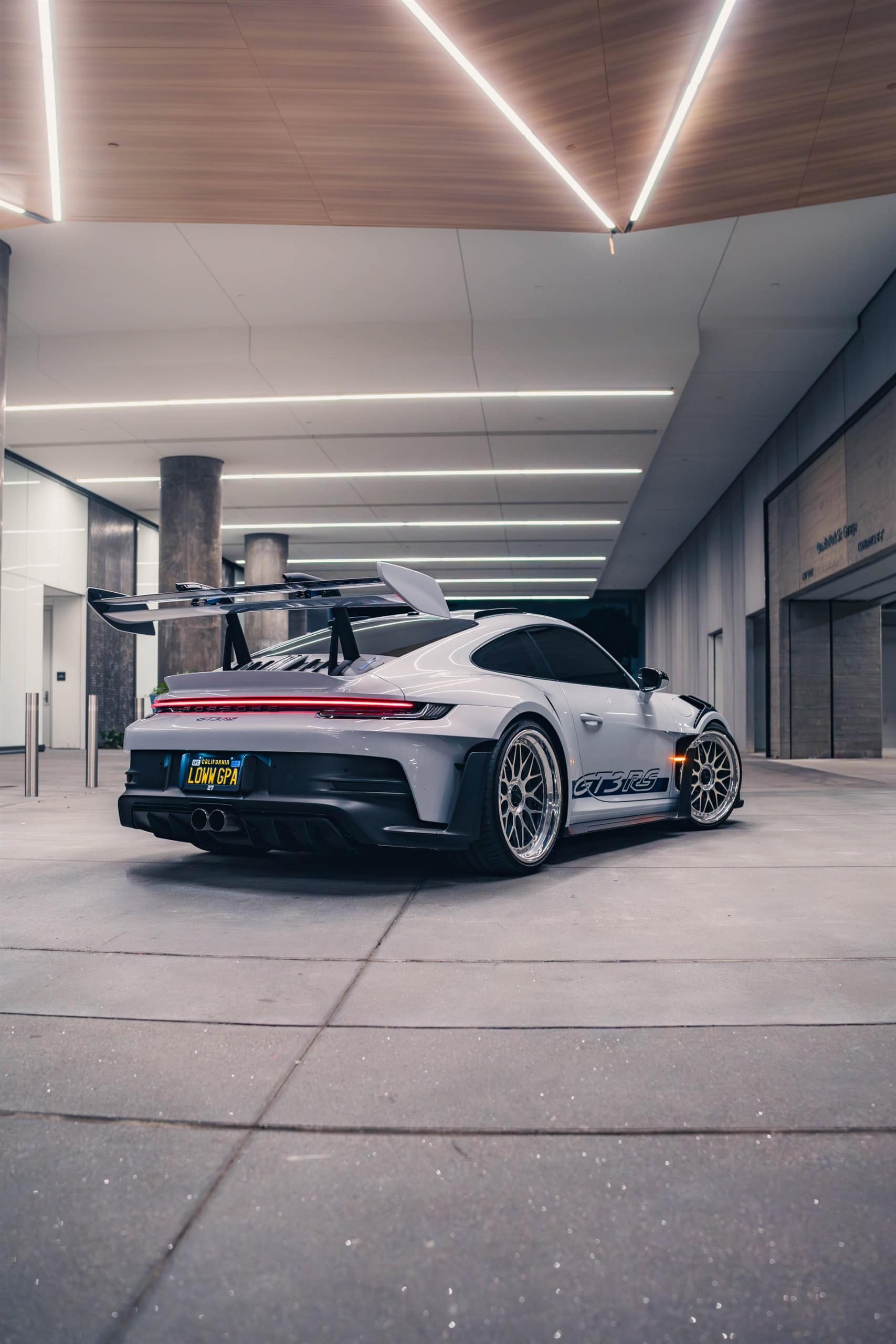 1707x2560 Porsche 992 Carrera GT3 RS on HRE Wheels