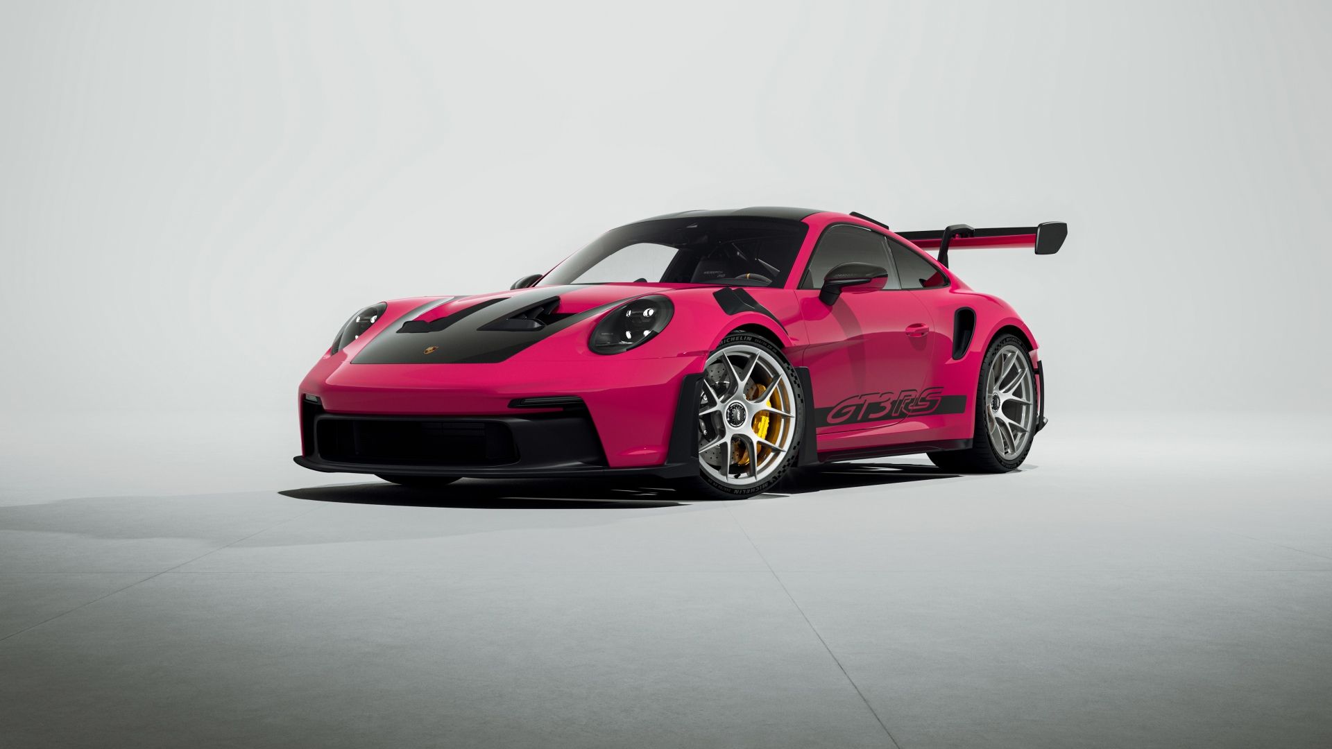 1920x1080 Porsche 911 GT3 RS Wallpaper 4K, Pink, 5K, Sports cars