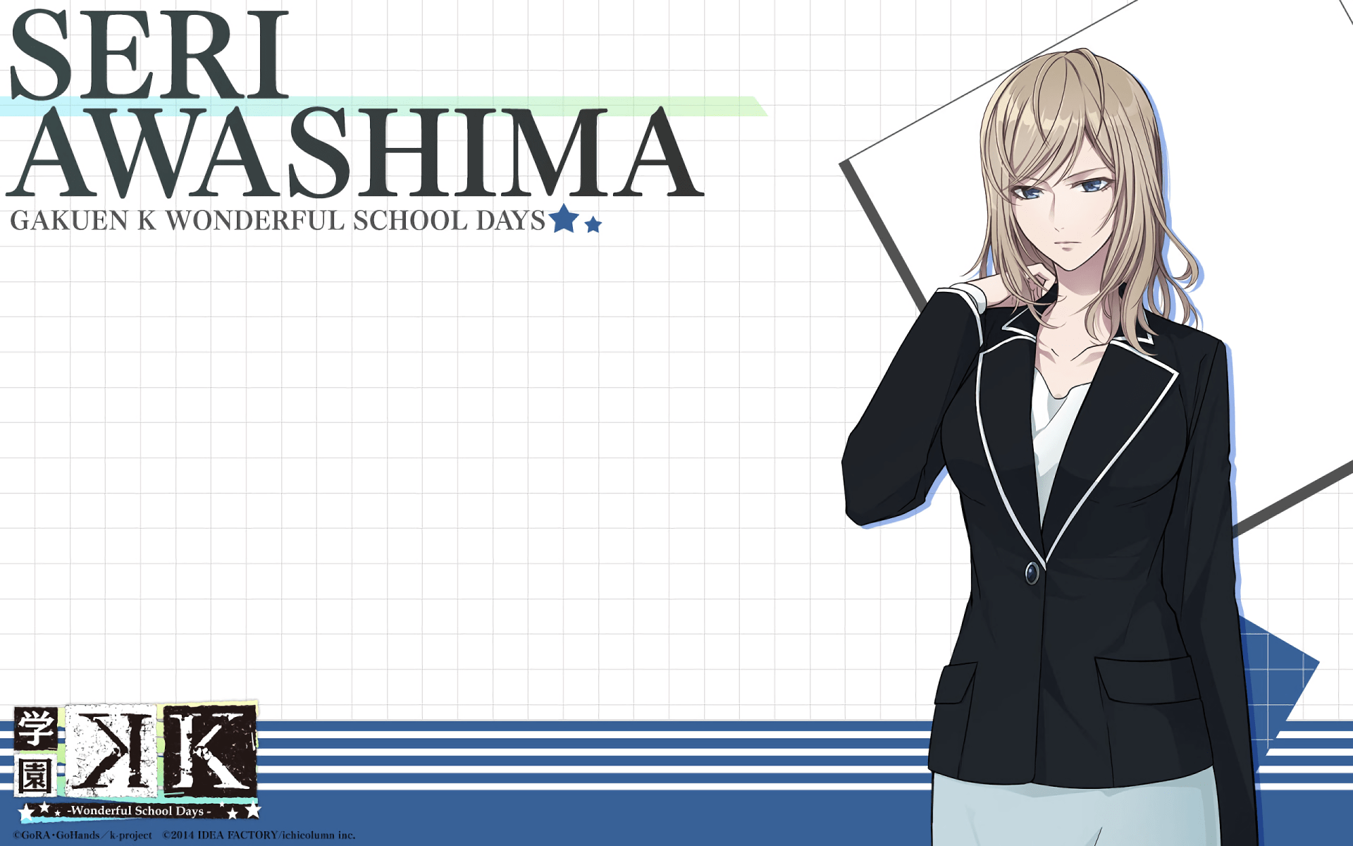 1920x1200 Seri Awashima HD Wallpaper. K Project Anime Stylex1200