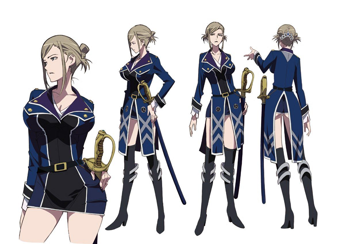 1200x848 Art and screenshots of Seri Awashima from K Project. Album