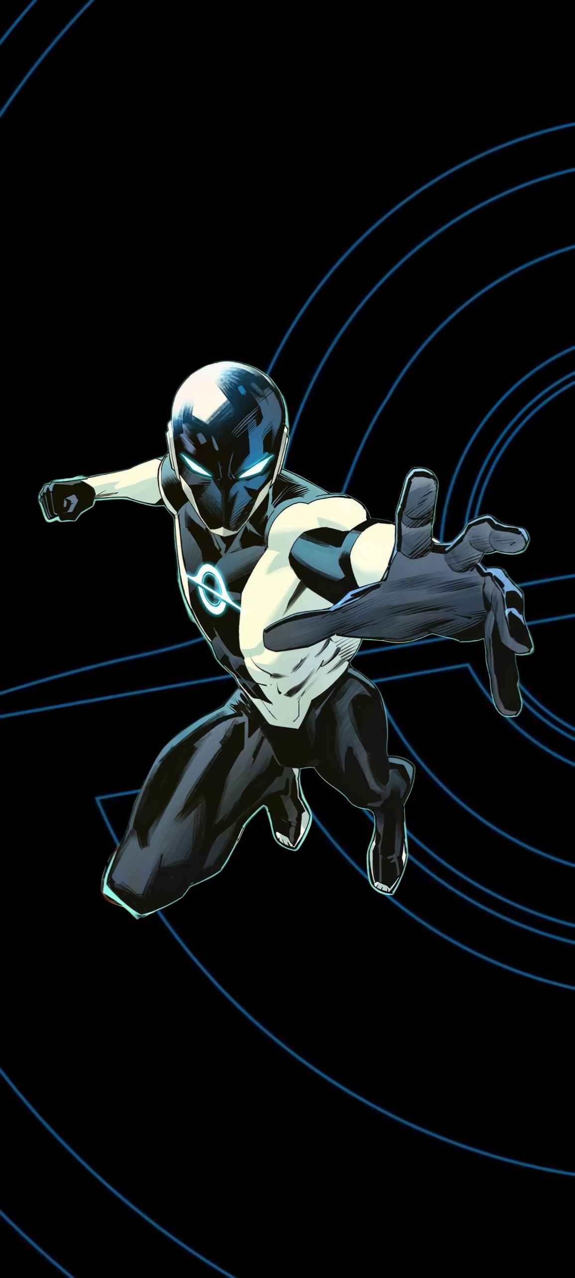 1156x2568 Made some Radiant Black phone wallpaper with the amazing Dan Mora artwork from the card game!