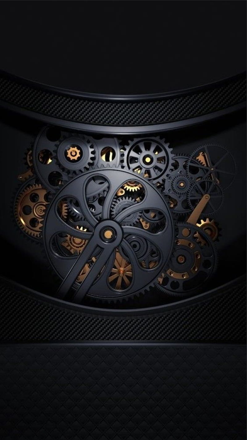 800x1422 Mechanism, dark, kfd, HD phone wallpaper