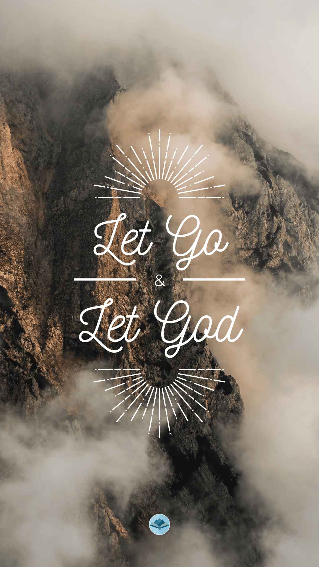 1080x1920 Let Go and Let God Wallpaper. Water on Thirsty Land