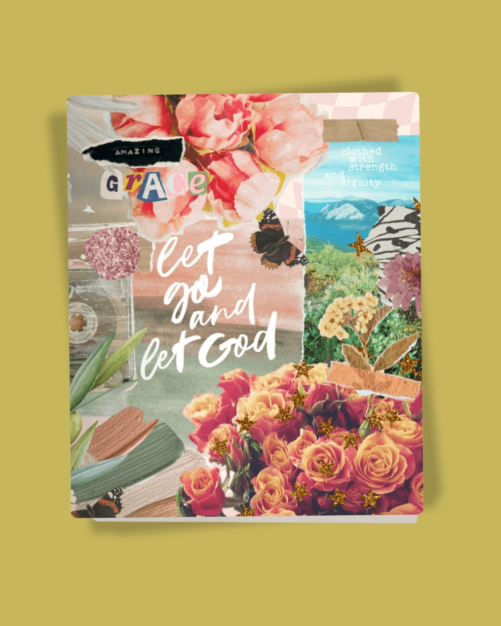 1015x1269 Let Go Let God Collage Canvas Bible Canvas Bible