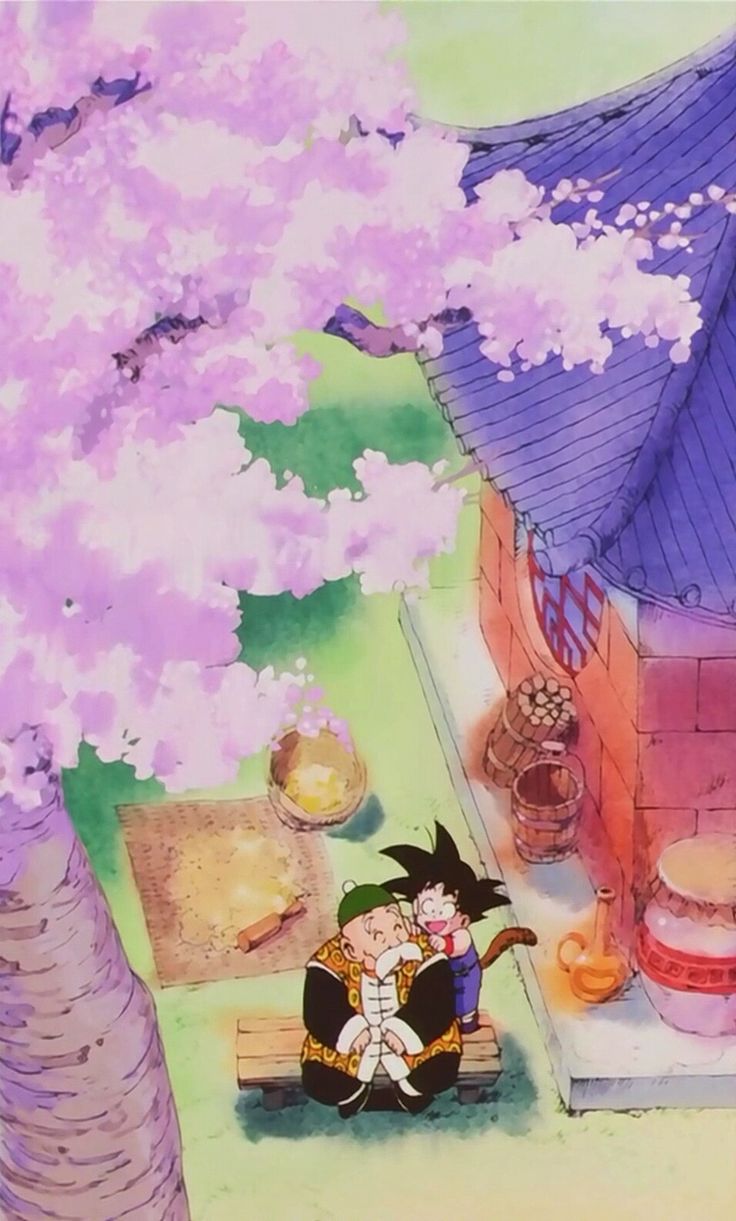 736x1221 Grandpa Gohan and Goku♡ #edited