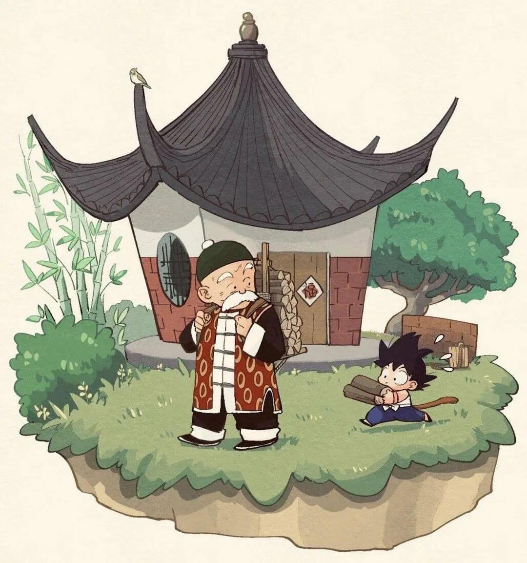 1080x1153 Grandpa Gohan