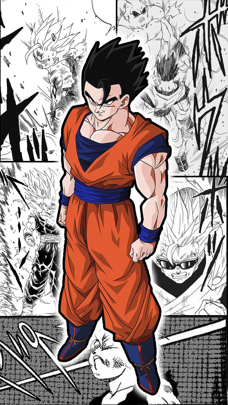 750x1334 I made a Gohan wallpaper since he released on Global, i hope you all like it!