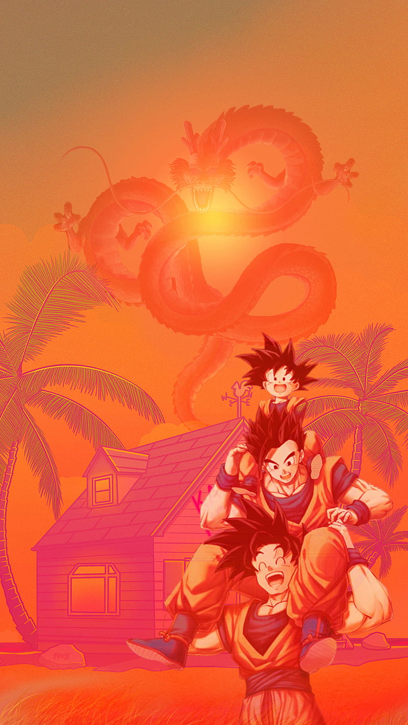 800x1422 Son Gohan and Goku, dbz, gohan, goku, son, HD phone wallpaper