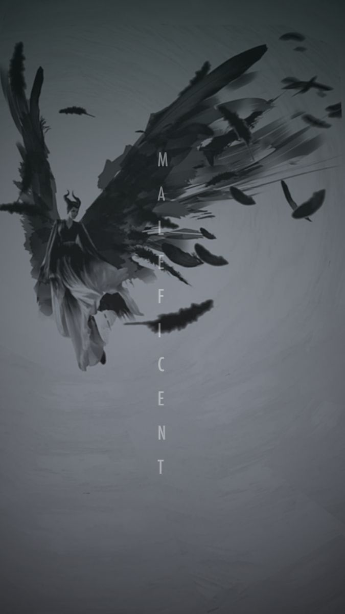 675x1200 Maleficent Art: Black and White Photo of Birds Flying in the Sky. Maleficent 2 wallpaper, Maleficent wallpaper iphone, Maleficent background wallpaper