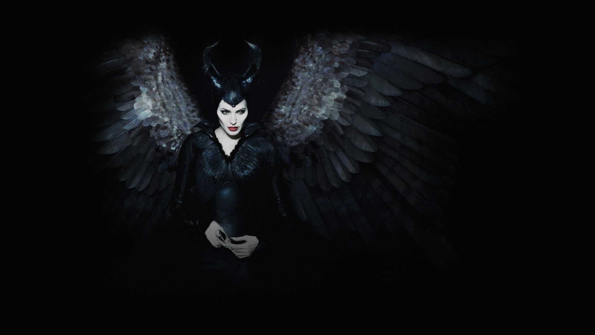 1920x1080 Wallpaper Angelina Jolie, Pretty, Angelina, Disney, Sleeping Beauty, Maleficent for mobile and desktop, section фильмы, resolution 1920x1080