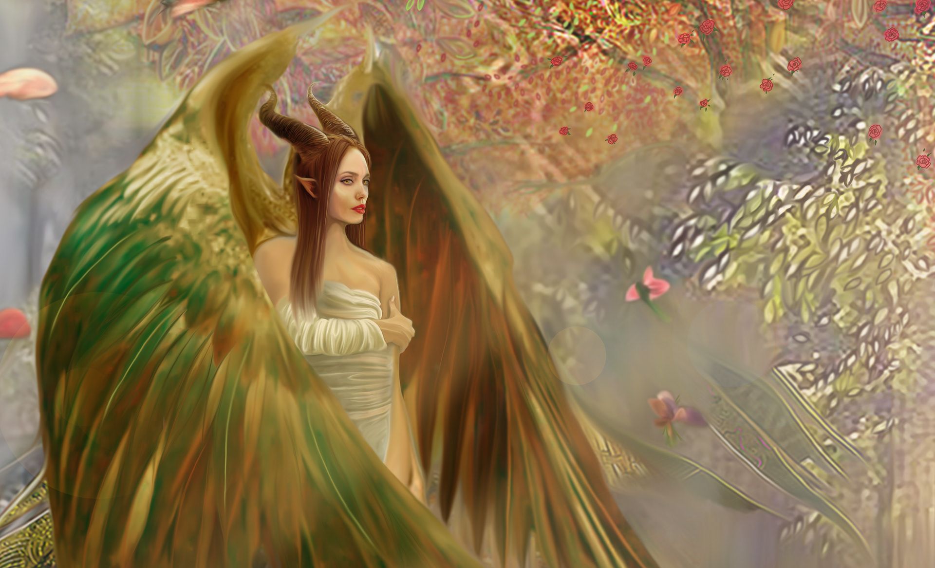 1920x1166 Maleficent Mistress of Evil Halloween (5). Image - Behance