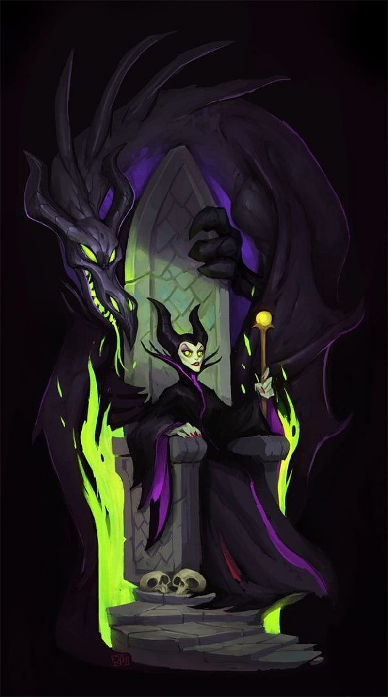 800x1434 Maleficent, disney, snow white, villain, HD phone wallpaper