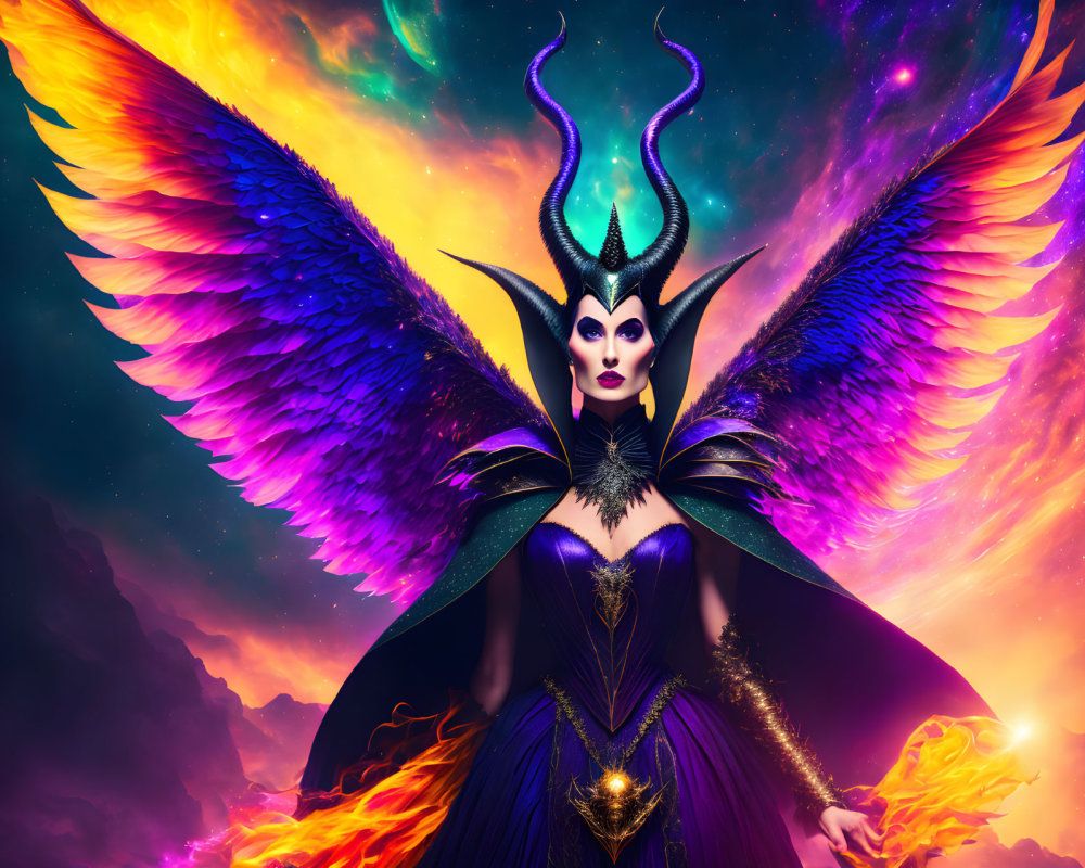 1000x800 AI Generated Maleficent Photo and Artwork. Deep Dream Generator