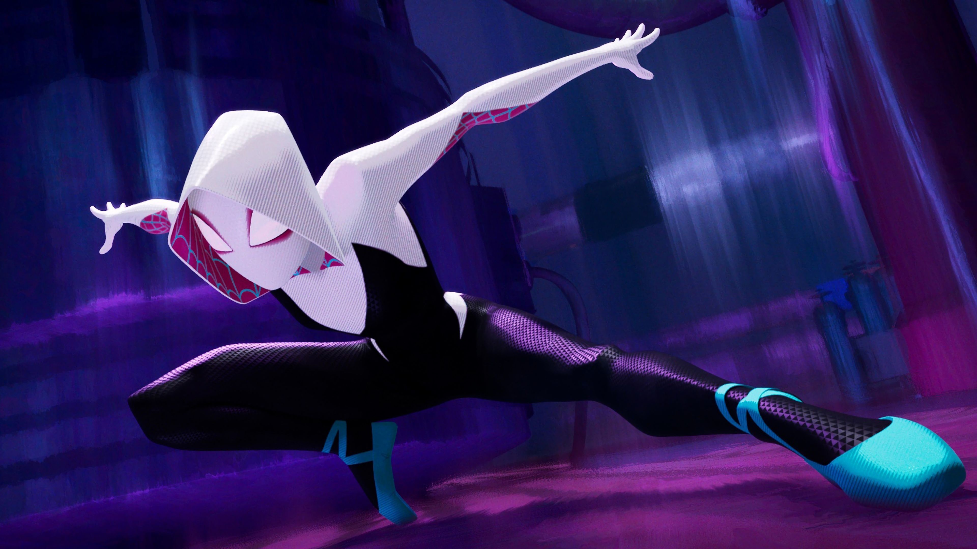 3840x2160 Gwen Stacy (Spider Man) Wallpaper