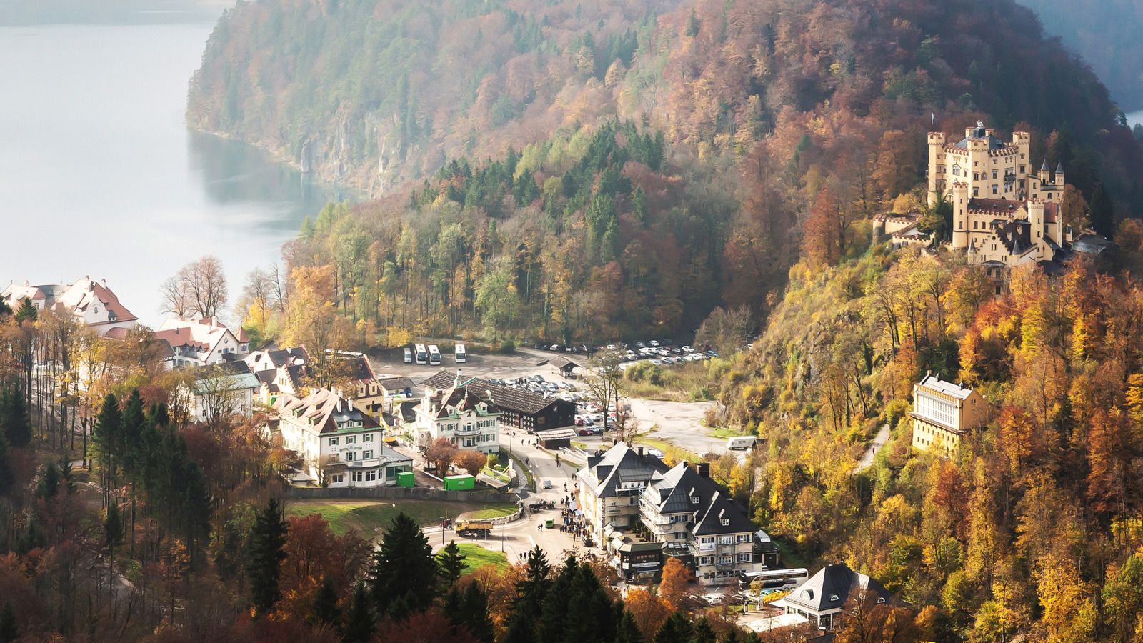 1600x900 Europe's 'Village Of Royal Castles' Is A Beautiful Gem In The Bavarian Alps