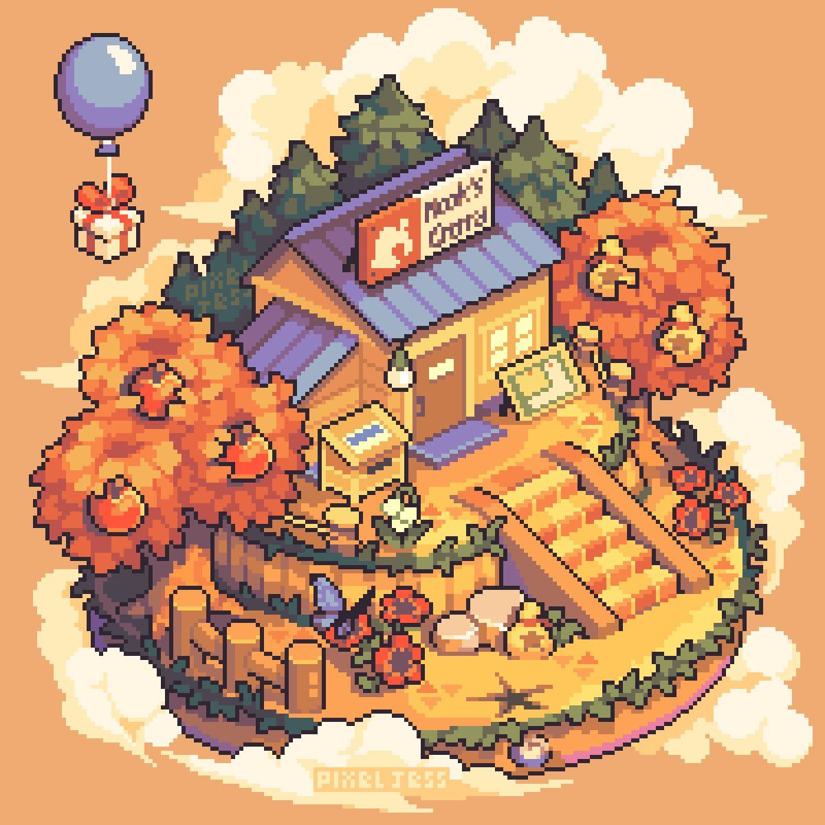 1200x1200 Pixel Jess's Gif on X
