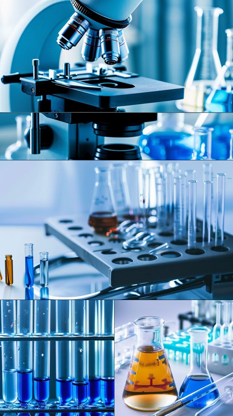 816x1456 Download Laboratory Research Collage Image, Science, Research