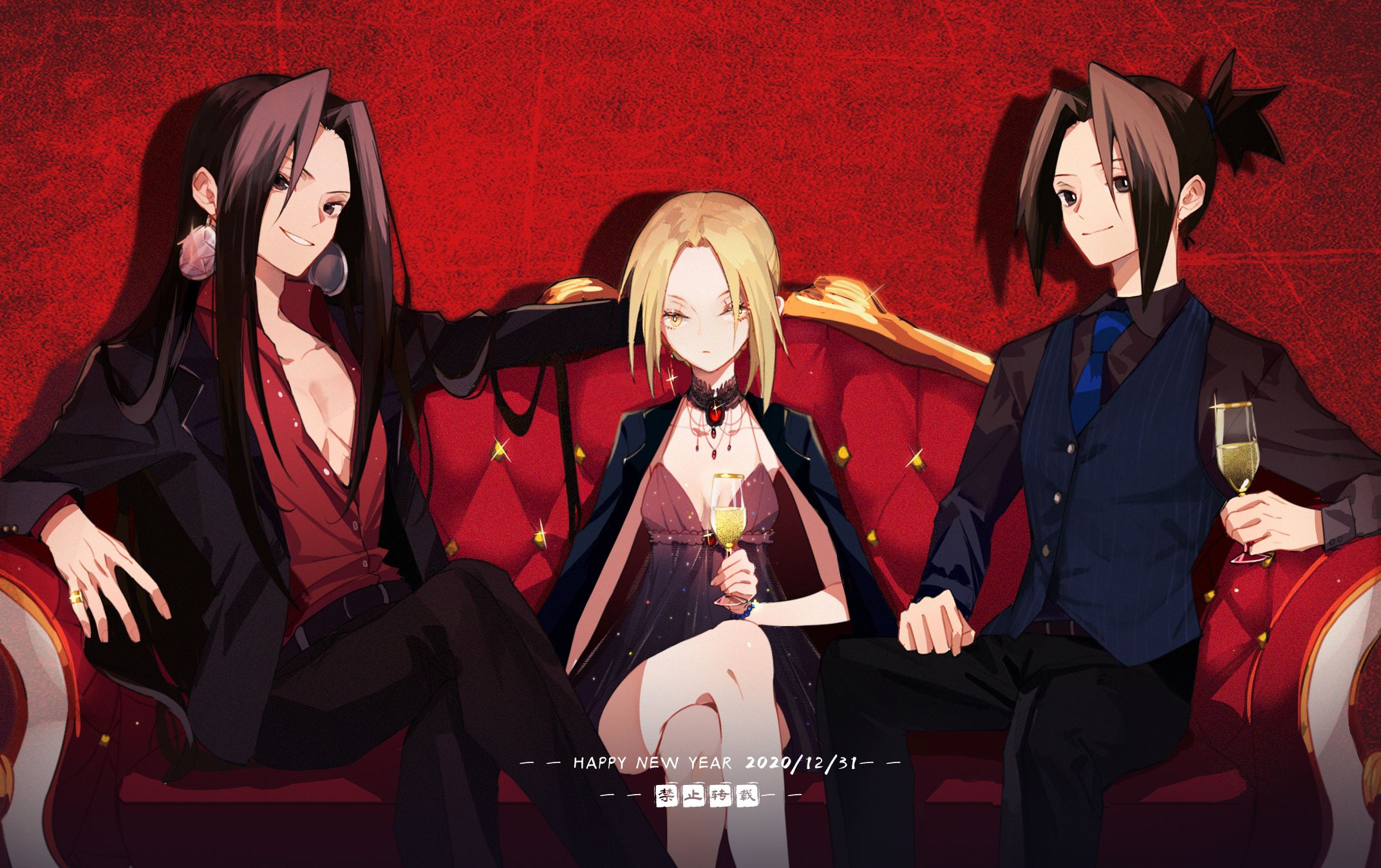 2145x1349 Phone wallpaper: Anna Kyoyama, Anime, Shaman King, Hao Asakura, Yoh Asakura 1018521