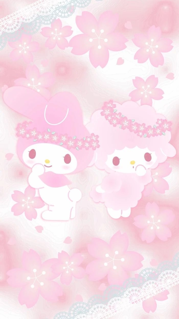 700x1244 My Melody and Sweet Piano surrounded