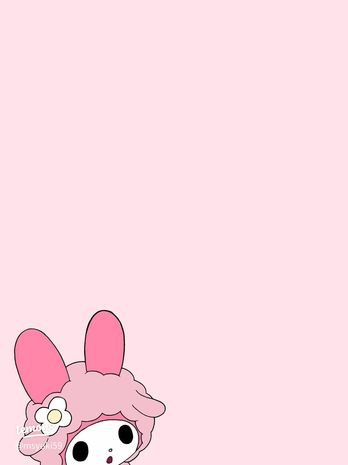 1200x1603 Adorable My Melody Wallpaper to Brighten Your Screen in Pink Hues