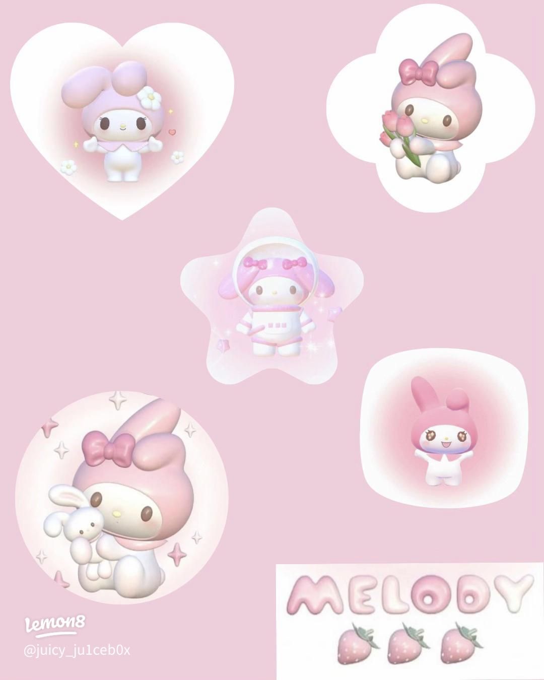 1080x1350 My Melody Wallpaper: Super Cute Pink Background for Your Phone!