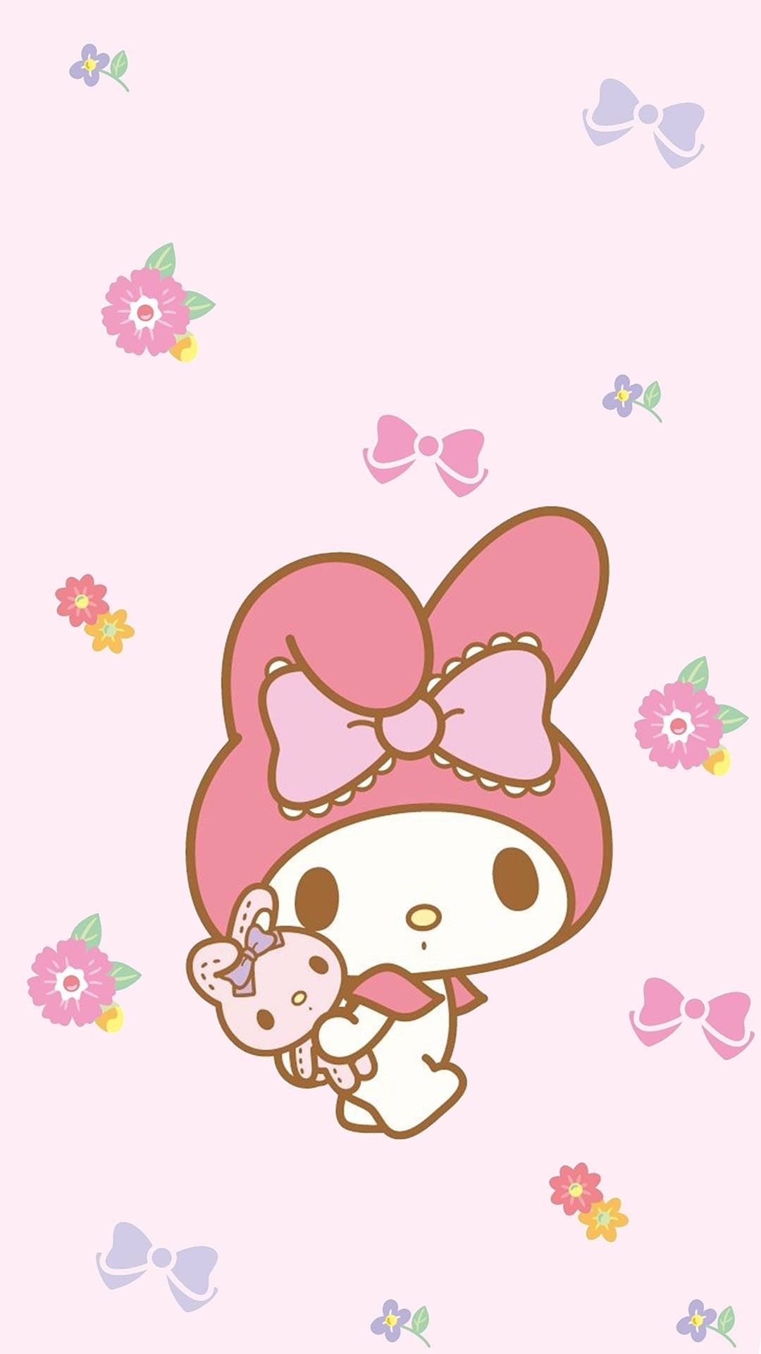 1080x1920 My Melody Phone Wallpaper