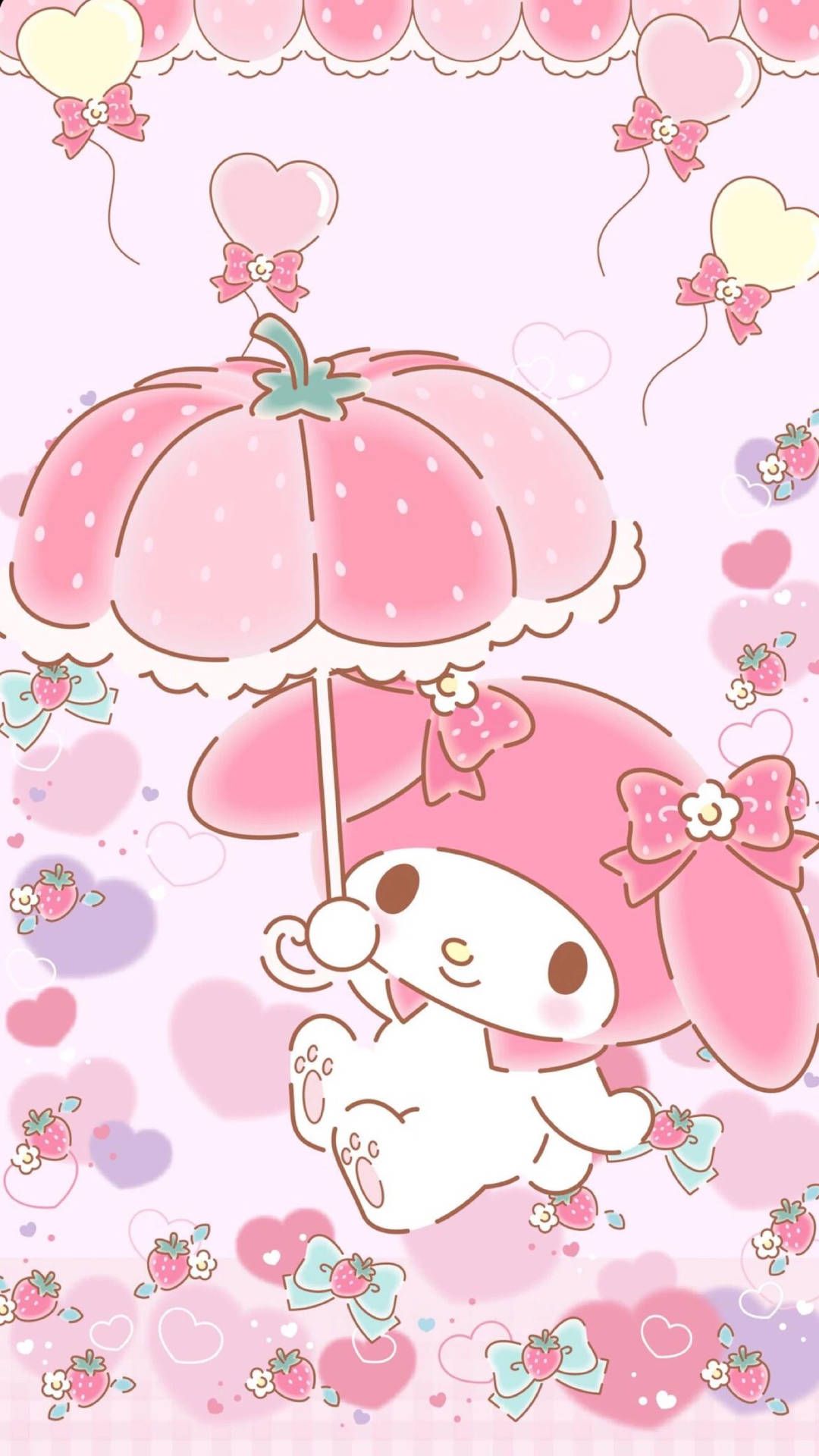 1080x1920 Download free My Melody Cute iPhone Wallpaper